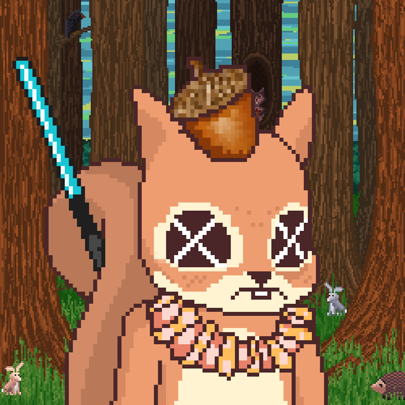 Pixel Squirrels #6022